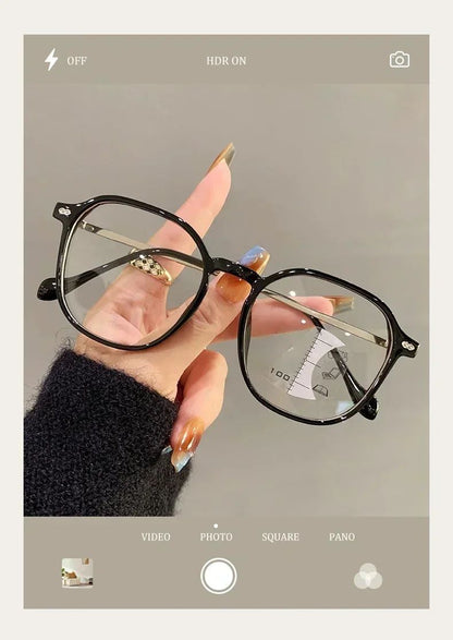 Fashion Multifocal Reaing Glasses Men Women Luxury Progressive Presbyopia Unisex Ultralight HD Lens Far Sight Eyewear +1.0+4.0