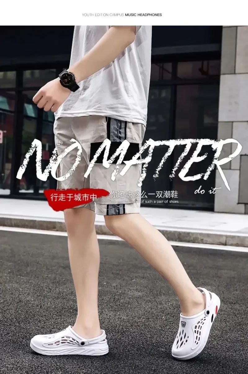 Outdoor Sandals for Men and Women Summer Clogs EVA Slippers Plus Size 47 48 49  Men Garden Shoes Beach Sandals Breathable Clogs