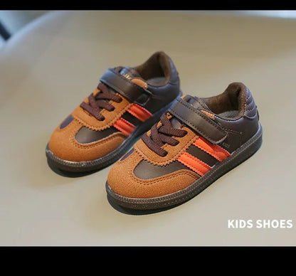 Children's Sneakers Boy Spring Autumn Causal Kid Running Walking Shoes Fashion Versatile Girls Tennis Shoes Soft Soled Hook Loop