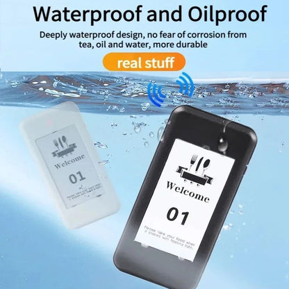 Wireless Restaurant Pagers Calling System 24 Coasters Buzzer Vibrator Bell Receivers For Food Truck Bar Coffee Fast Food Hotel