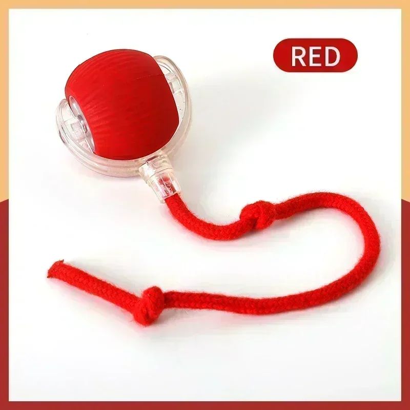 Brinquedos Interativos de Bola Rolante Automática para Gatos, Suprimentos para Animais de Estimação, Treinamento Elétrico para Cães, Provocador de Gatos, Rato Simulado Recarregável