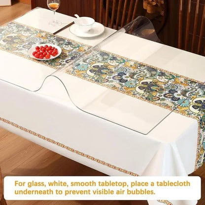 Clear Touch Tablewear: Water and Dirt Proof PVC, Easy Domestic Management