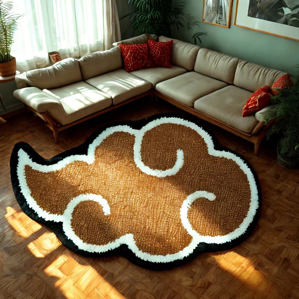 VIKAMA Healing Clouds Carpet Bedroom Living Room Sofa Area Decorative Cushion Ins Style Warm Home Decoration