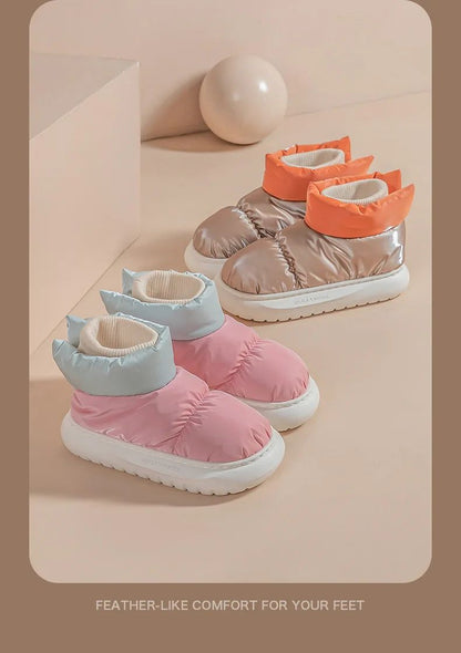 Winter Women's Boots  Waterproof Platform Cotton Shoes Snow Boots Plush Warm Indoor New Comfortable Anti Slip Ankle Boots