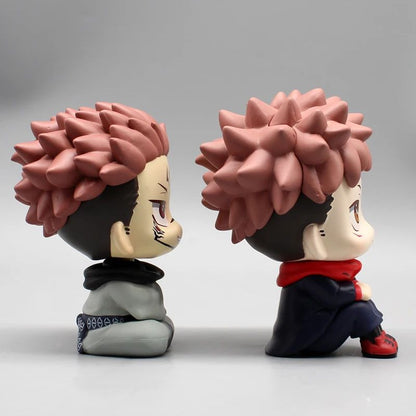 Anime Nanami Kento Ryomen Sukuna Itadori Yuji Action Figures Q Versão Jujutsu Kaisen Boneco Colecionável de PVC 10cm