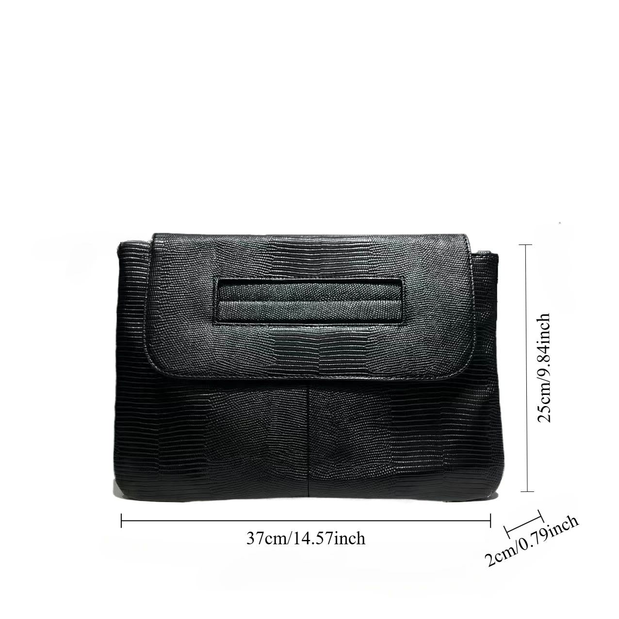 Ladies' fashionable retro snake patterned handbag with high capacity and detachable shoulder strap, single shoulder bag