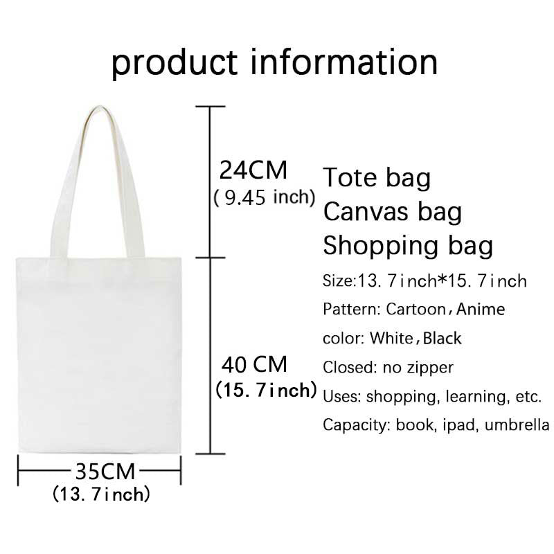 Bangtan Fashion Print Canvas Tote Bag, Reusable Shopper Bag, Versatile Shoulder Bag, Versatile Handbag For Men, Gift For Her