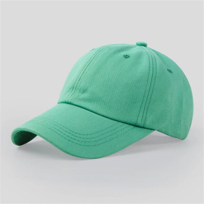 Casual Baseball Cap for Men Women Solid Color Cotton Hat Fashion Simple Black Pink White Wine Red Navy Blue