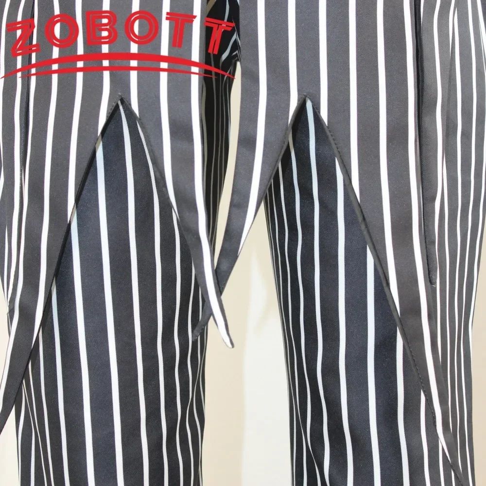 Anime Jack Skellington Cosplay Costume for Adult The Nightmare Before Christmas Jack Uniform Clothes Suit Halloween Costumes