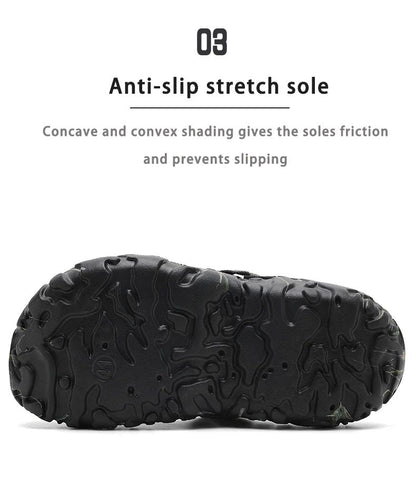 2025Men Slippers High Quality Classic Outdoor Anti-Slip Garden Shoes Lightweight Fashion Casual Sandals Sandals for Men Platform