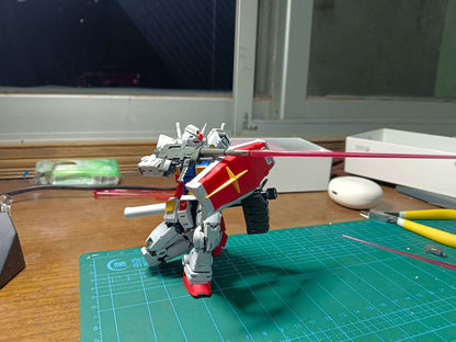 Reparo de Máscara Versão Changlong 5501rg 1/144 Yuanzu 2.0 Modelo Montado Rgurx-78-2 Boneco de Brinquedo Menino Réplica de Alta Versão