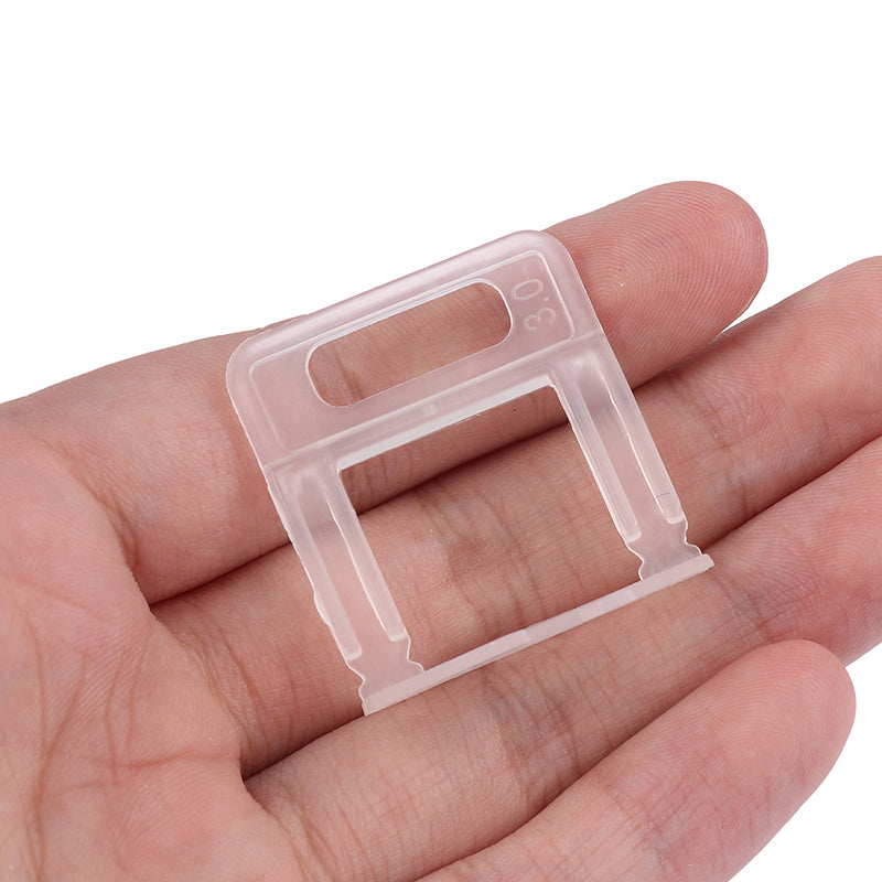 100PÇS Kit Clip Nivelador de Revestimento de 1-3MM Ferramentas de Construção Para Assentamento de Revestimentos Nivelador Decoração de Casa