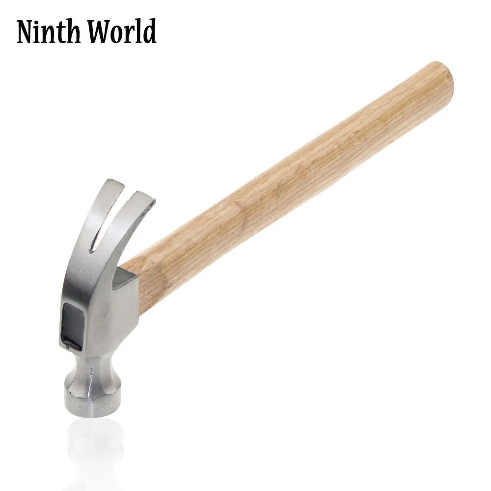 Ninth World 1PCS Martelo de unha tubular de aço 45 de 12 polegadas Ferramentas profissionais para marcenaria e reforma de casa