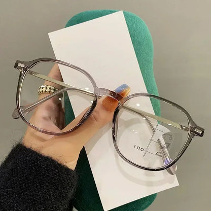 Fashion Multifocal Reaing Glasses Men Women Luxury Progressive Presbyopia Unisex Ultralight HD Lens Far Sight Eyewear +1.0+4.0