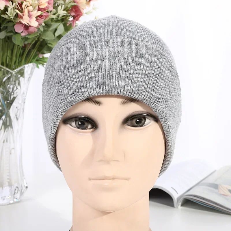 Demone Hunter Kids Knitted Hat Cute Anime Print Girl Beanie Cap Headgear Outdoor Street Warm Knit Cap Y2K Kawaii Game Party Gift