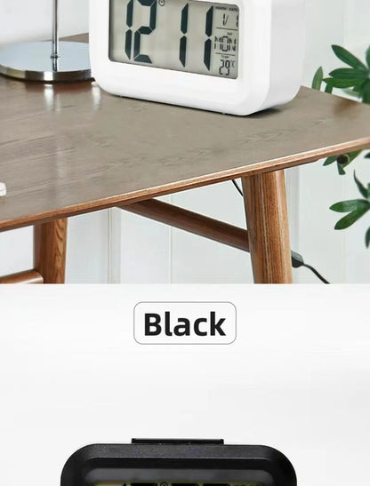 Digital Led Clock Household Bedside Battery Powered Multi-function Alarm Clock Desk Things for the Room Table Clocks Home Decor