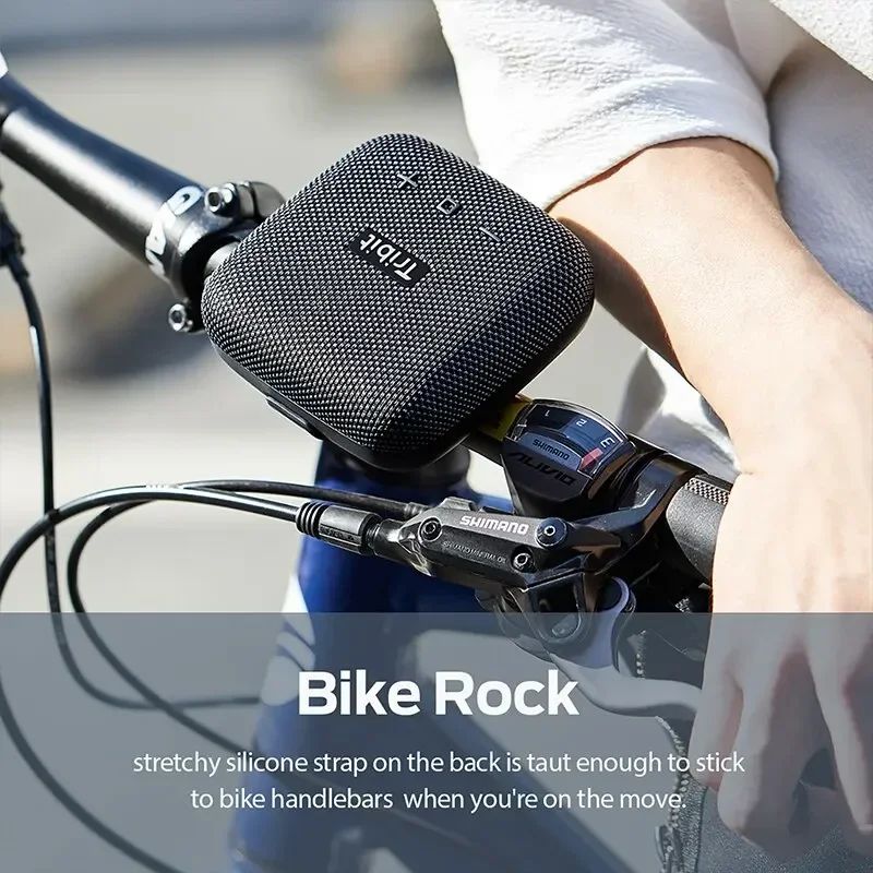 Caixa de Som Portátil Tribit-StormBox Micro Bluetooth, À Prova D'Água IP67, para Festas ao Ar Livre, Acampamento, Viagem, Alto-falante Sem Fio, Microfone Embutido