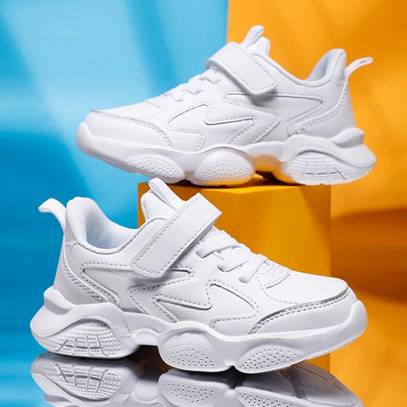 Kids Breathable Mesh Sneakers Lightweight Sport Shoes for Boys Girls Comfortable Running Walking Shoes for Children Outdoor Play