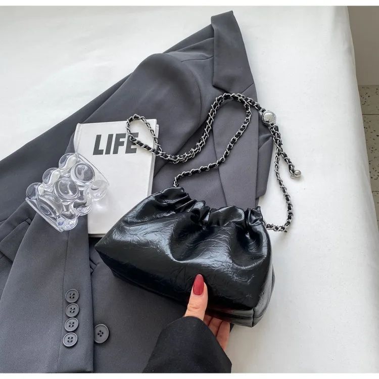 Y2K Millennium Bag Women 2025 New High Sense Shoulder Bags Summer Chain Bag Fashion Bucket Bag Messenger Bags Purses Handbags