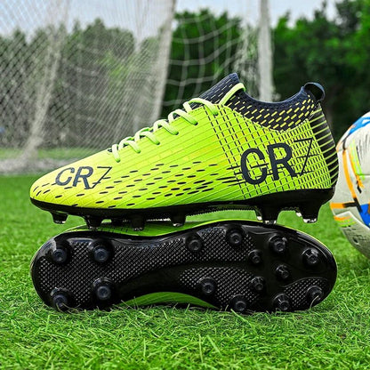 New Men Soccer Shoes Unisex Drop Shipping Football Boots Breathable Sports Cleats Professional Outdoor Ultralight Non-slip
