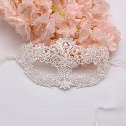 Gold and Silver Lace and Diamond Mask Eye Mask Masquerade Adult Male and Female Party Mask Sensual Women's Half Face