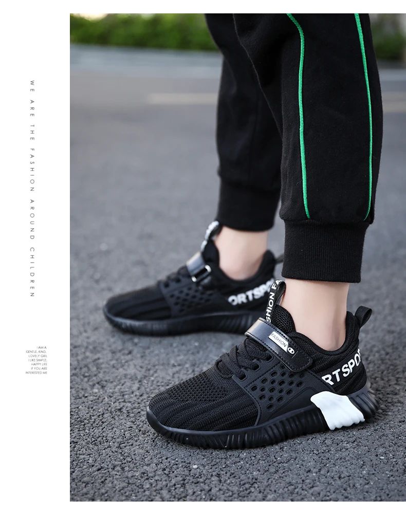 2025 Kids Sneakers Boys Casual Shoes For Children Sneakers Shoes Mesh Anti-slippery Fashion Tenis Infantil Menino Spring