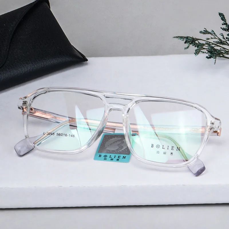 Big Size Progressive Multifocal Reading Glasses Unisex Myopia Color Lenses Blue Light Blocking Computer Glasses Custom By Buyer