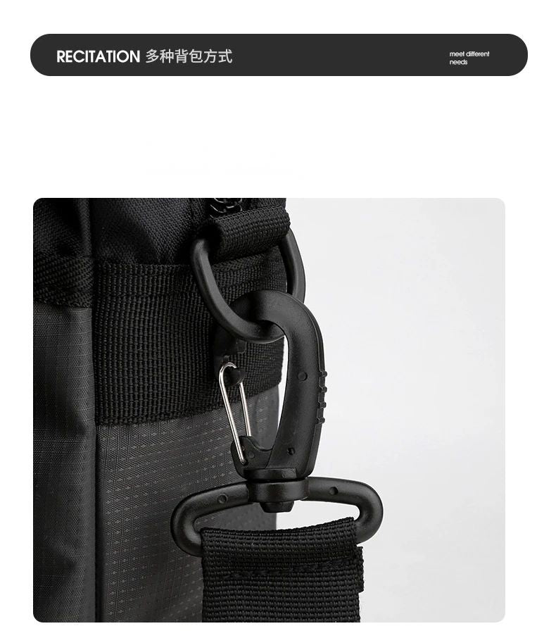 2024 New Shoulder Messenger Bag Casual Men's Bag Portable Briefcase Nylon Waterproof Outdoor Bag Man Messenger Trend Handbags