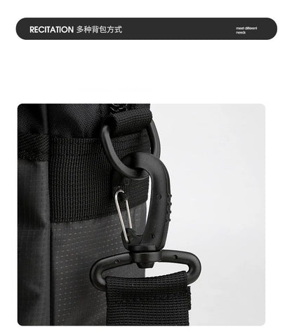 2024 New Shoulder Messenger Bag Casual Men's Bag Portable Briefcase Nylon Waterproof Outdoor Bag Man Messenger Trend Handbags