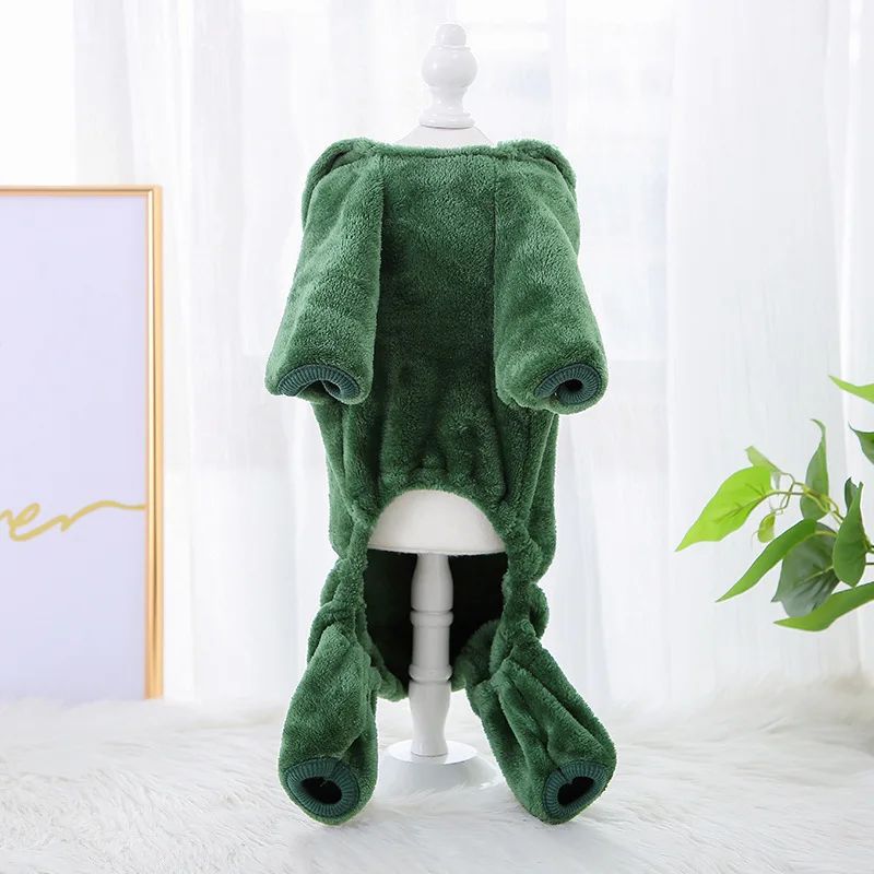 Traje de Cosplay em Fleece de Coral para Roupas de Cachorro Pequeno, Gato, Filhote, Chihuahua, Yorkshire, Casaco com Capuz, Tigre, Dinossauro