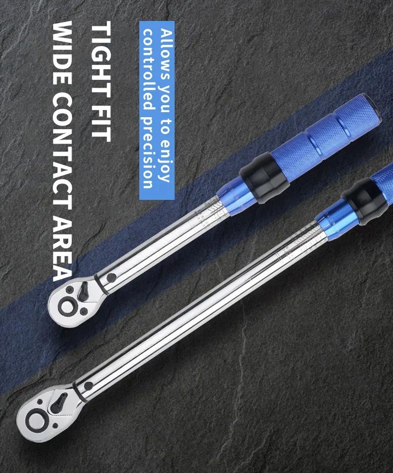 Chave de Torque de Alta Precisão 3/8" 5-60N.m com Encaixe Quadrado ±3% 1pc 3pcs 7pcs 8pcs Conjunto Ferramentas Manuais para Bicicletas Motocicletas Automóveis Faças Você Mesmo