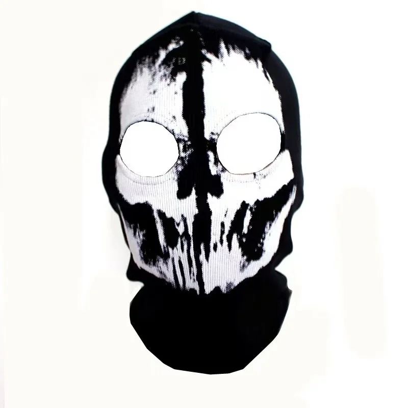 Halloween new mask Black Mask Balaclava Beanies Hats Men Ghost Skull Full Face Warmly Mask Hood Beanie Ggorros Hombre Casquette