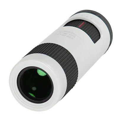 Monóculo Potente 10-30x21 Zoom Mini Telescópio Portátil Luneta Equipamento de Camping Visor Óptico Monóculo