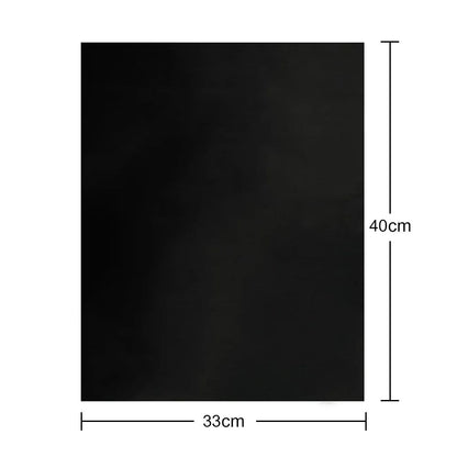 Outdoor Barbecue Mat Boxed Black BBQ Grill Mat Barbecue Baking Non Stick Pad Reusable Cooking Plate Party Mat Tools Accessorie