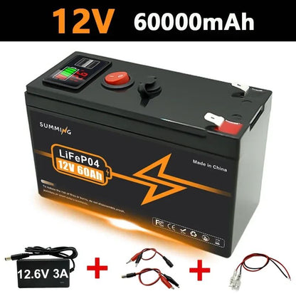 Atualize a bateria de lítio recarregável LiFePO4 12V 150Ah, até mais de 4000 ciclos, para pequenos UPS, energia solar, sonar de pesca, Power Wheels