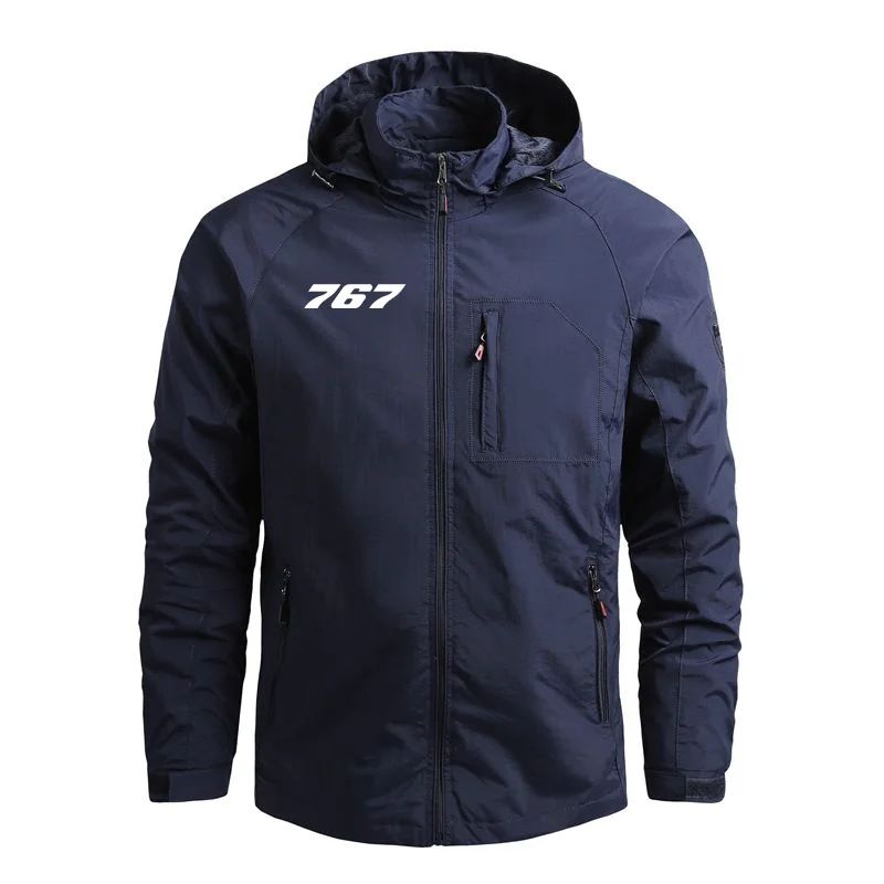 Outerwear Casual 767 Hooded Flight Aviation Windbreakers Lightweight Pilots Men Jackets Coats