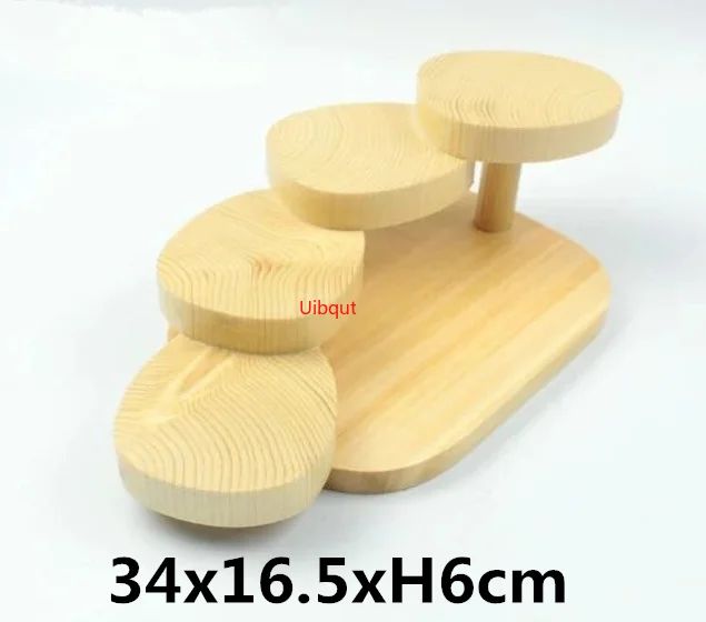 Ponte de Madeira Japonesa Barcos de Sushi Pinheiro Criativo Prato de Sushi Sashimi Bandeja Utensílios de Mesa para Sushi Decoração Ornamento