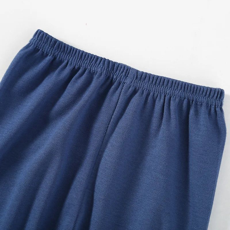 2-10 Years Spring Autumn Boys Pajamas Cartoon Dinosaur Pattern Full Sleeve Shirt +Pants 2Pcs Suit For Kids Children Clothing Set