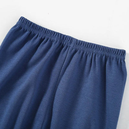 2-10 Years Spring Autumn Boys Pajamas Cartoon Dinosaur Pattern Full Sleeve Shirt +Pants 2Pcs Suit For Kids Children Clothing Set