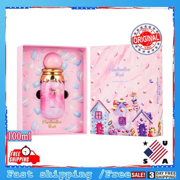 Notas Frutadas Feromônio Árabe Marshmallow Perfume Feminino Fragrância de Longa Duração Body Spray Perfumes Para Mulheres Oriente Médio Parfum
