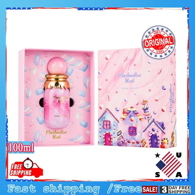 Notas Frutadas Feromônio Árabe Marshmallow Perfume Feminino Fragrância de Longa Duração Body Spray Perfumes Para Mulheres Oriente Médio Parfum