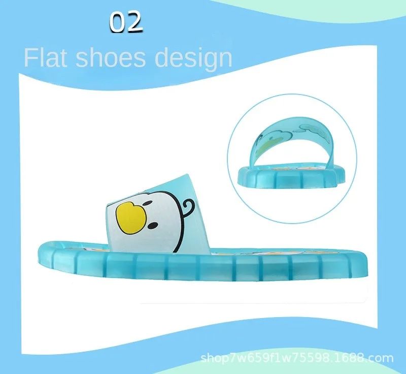 New Cute Luminous Kids Slippers Crystal Shoes Sparkling Lights Boys Girls Will Cartoon Glowing Cute Baby Cool Indoor Outdoor