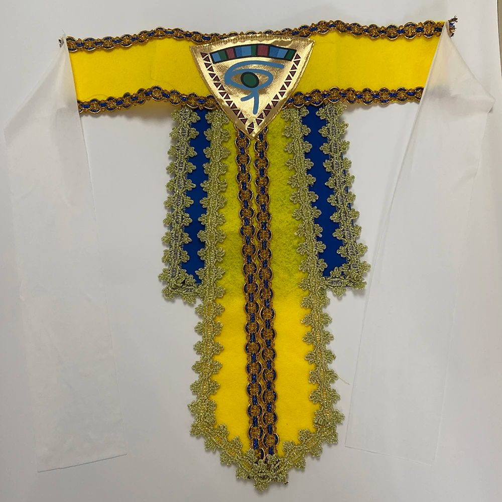 Egypt Nile Pharaoh Cleopatra Costume for Women Men Boys Girls Family Halloween New Year Party Fancy Dress