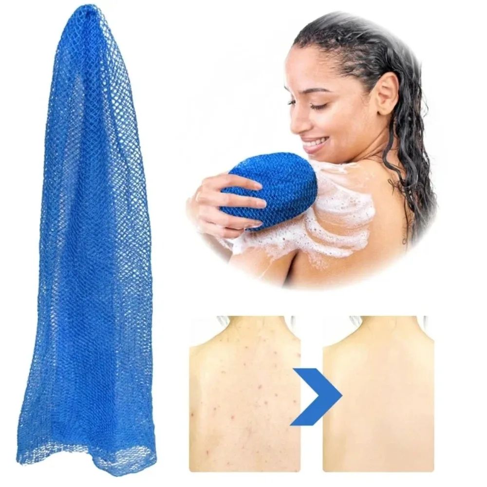 3/1 Pcs Esponja de Banho Esfoliante Africana, Pano de Banho, Toalha de Bucha Dupla Face, Esfoliante Corporal para Pele Macia, Acessórios de Banho