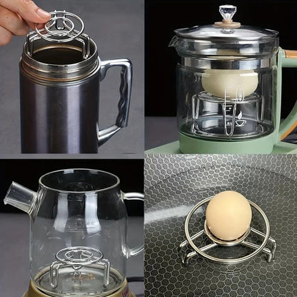 Grade de vapor de aço inoxidável de 2 polegadas mini grade de vapor panela elétrica de arroz suporte para pão cozido no vapor Mantou usado para cozinhar e aquecer
