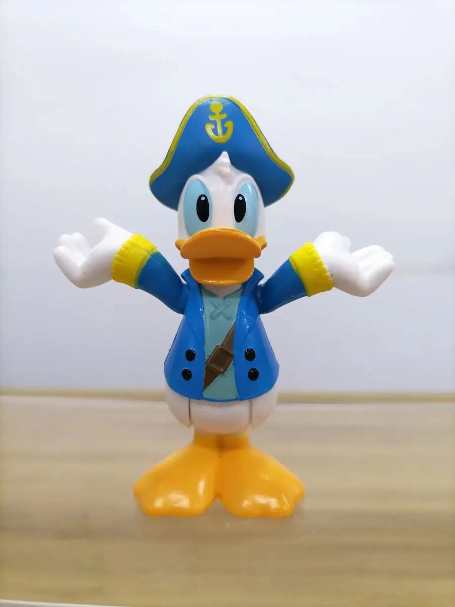 Disney Steamboat Willie Mickey Mouse Anime Figure Model Toys Cake Desktop Decoration Collectible Dolls Toys Gifts for Children