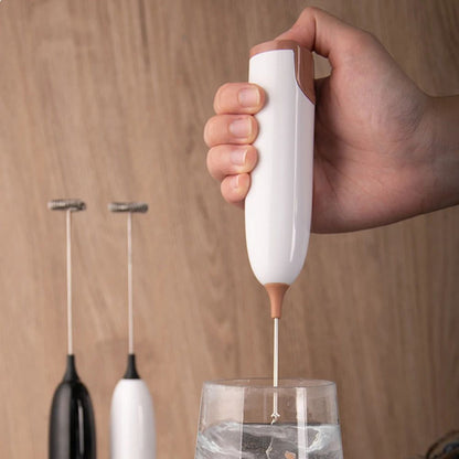 Batedor de Leite Elétrico Portátil Automático para Ovos Batedor de Café Cappuccino Batedor de Creme Espumador Misturador de Cozinha Agitador