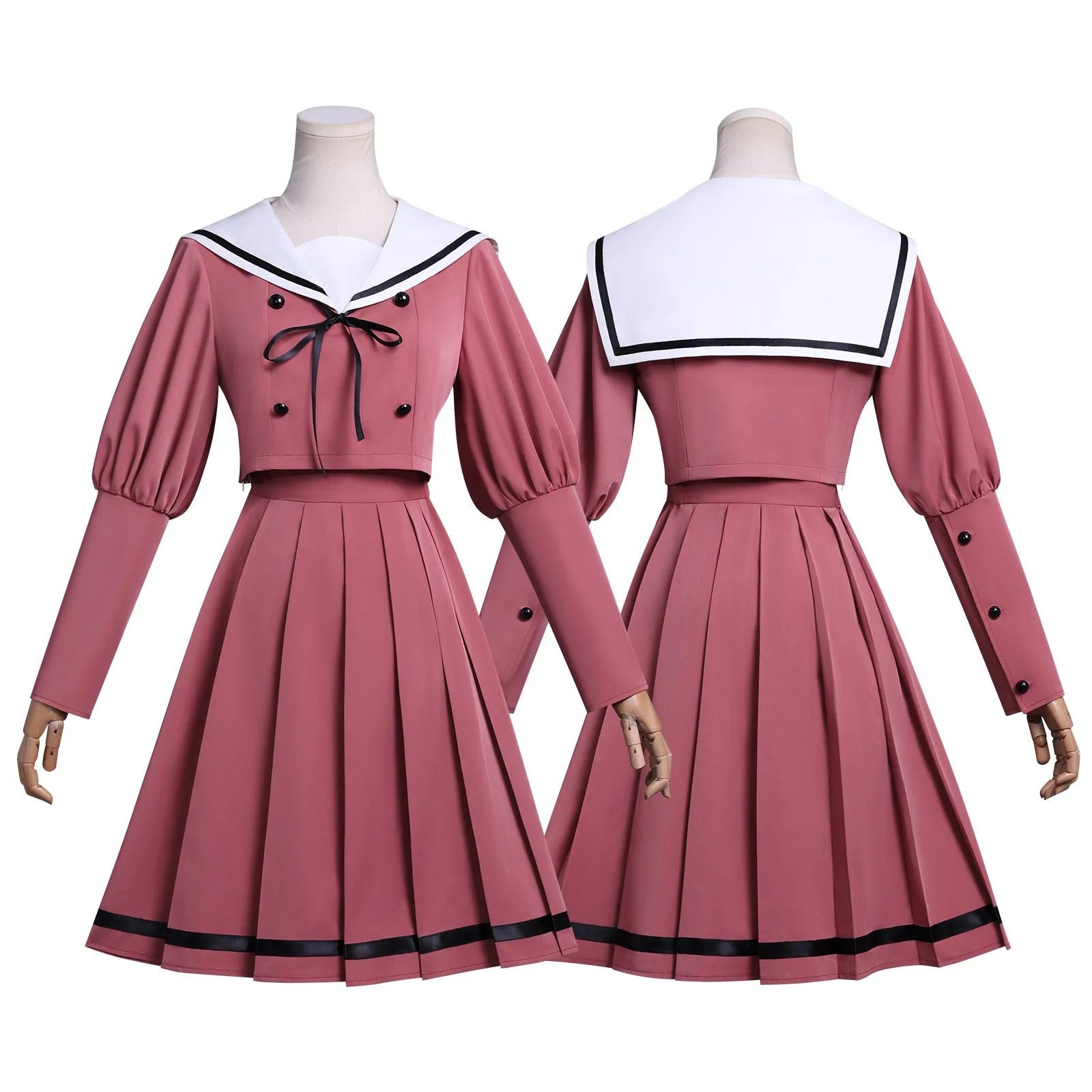2026Fragrant flowers bloom in a majestic manner, cosplay by Kaoru Ran and Kaoru Kuri, school uniform, daily outfit, and clothing