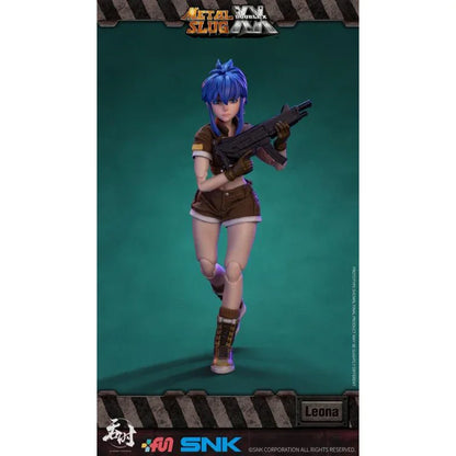 100% Original TUNSHI STUDIO Leona Heidern BRAND METAL SLUG Metal Slug XX 1/12 Anime Action Figures Modelo Brinquedos