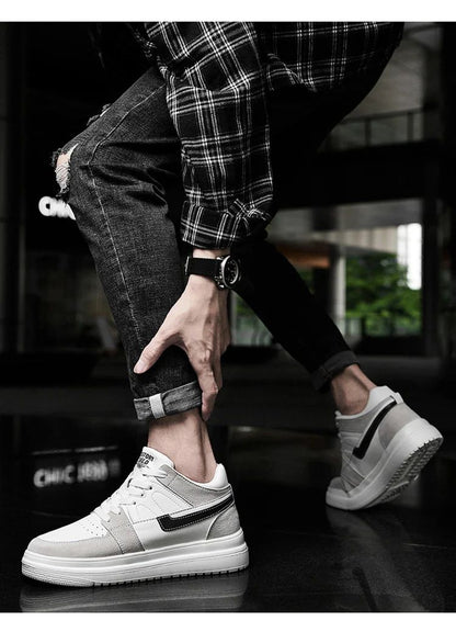 2025 Men Elevator Shoes heightening sneakers for men 6cm 8cm breathable height increased shoes for man sports shoes